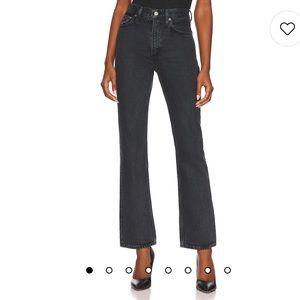 Agolde “Black Vintage Bootcut Jeans”